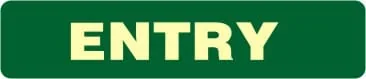 ENTRY – Part No. E 234